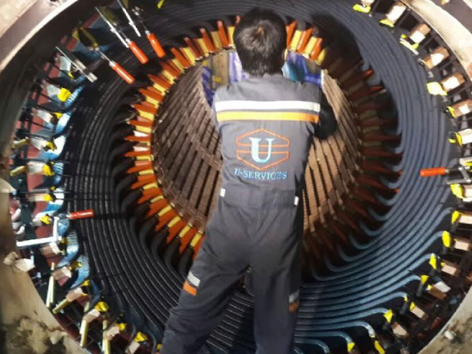 GENERATOR AND TURBINE  Service